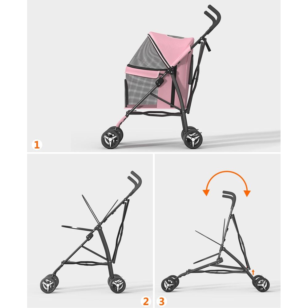 4 Wheels Pet Stroller Small Me - огляд і ціна Pet Stroller Carrier