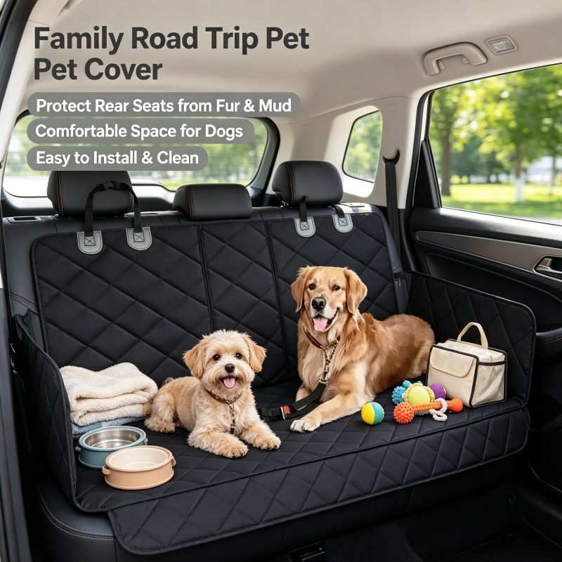 Dog Car Seat Cover Pet Travel  - огляд і ціна Dog Raincoat