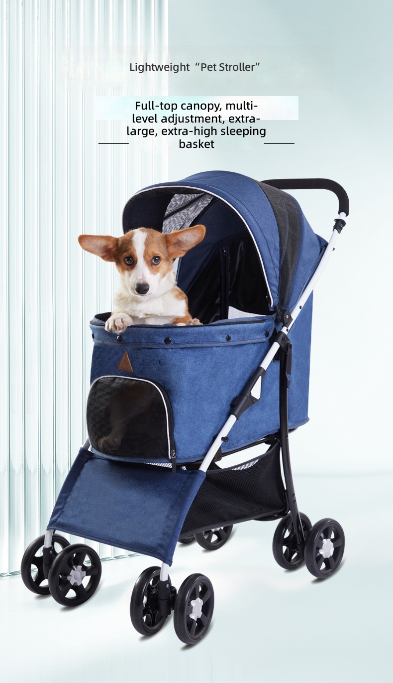 Lightweight Foldable Pet Strol - огляд і ціна Pet Stroller Carrier