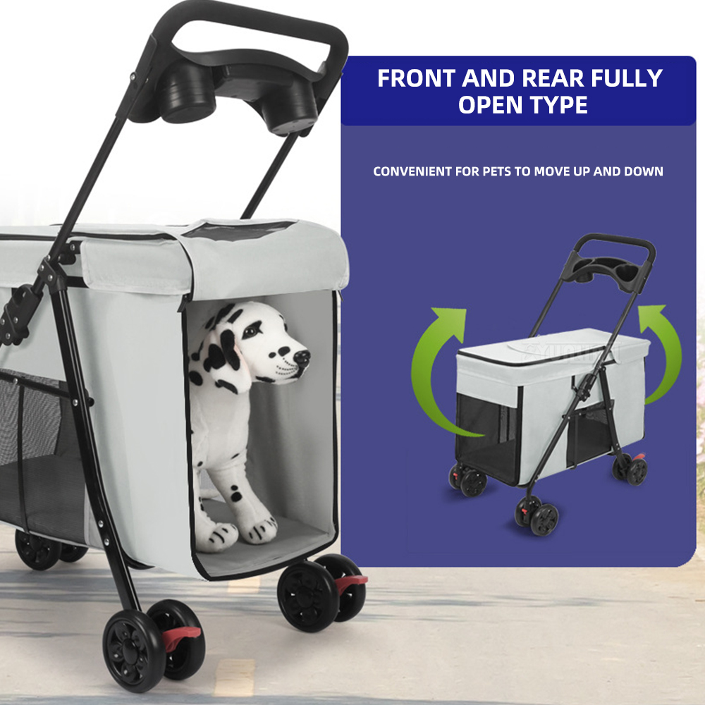 Multifunctional Foldable Pet S - огляд і ціна Pet Stroller Carrier
