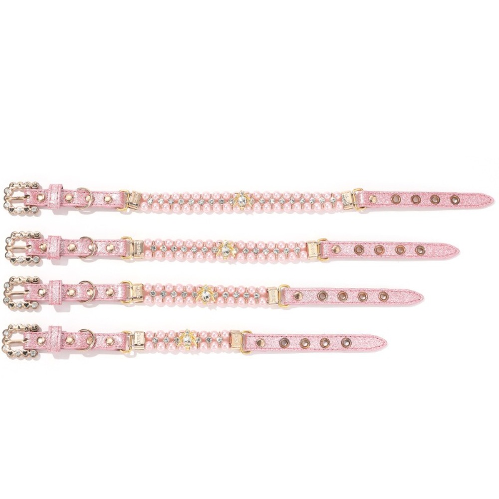 Adjustable Dog Cat Pearl Colla - огляд і ціна Pet Supplies In Bulk