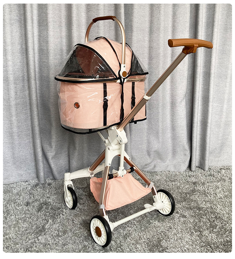 Pet Stroller Rain Cover, Trans - огляд і ціна Dog Raincoat