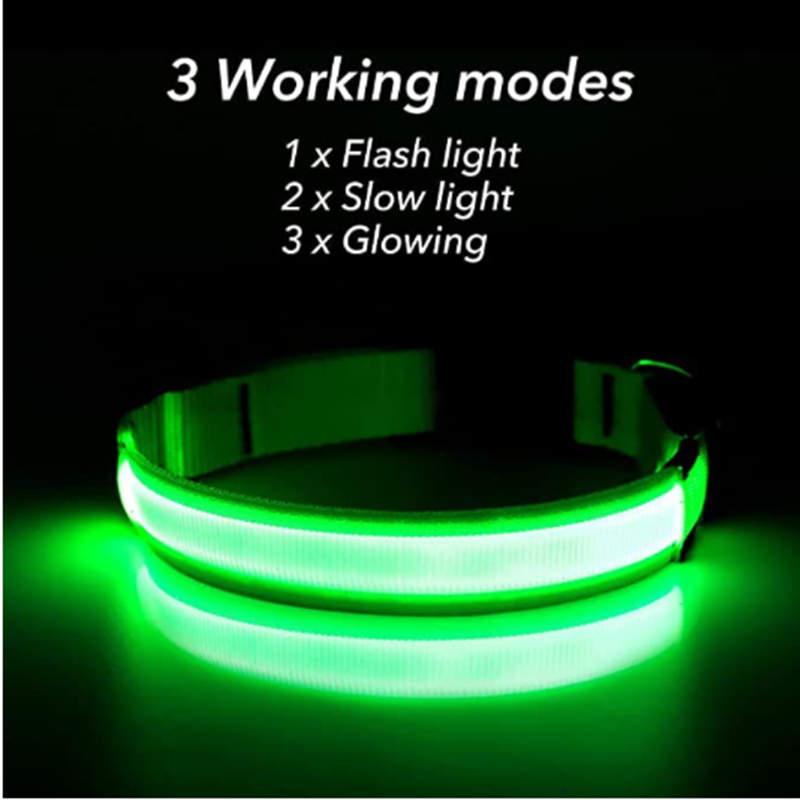 USB Rechargeable Luminous Coll - огляд і ціна Pet Supplies In Bulk