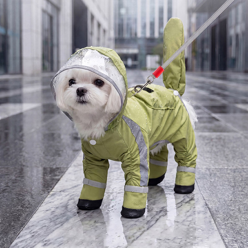 Waterproof Dog Raincoat Clear  - огляд і ціна Dog Raincoat