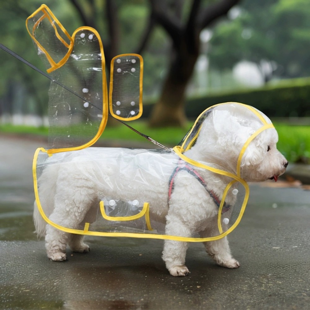Dog Raincoat Transparent Whole - огляд і ціна Dog Raincoat
