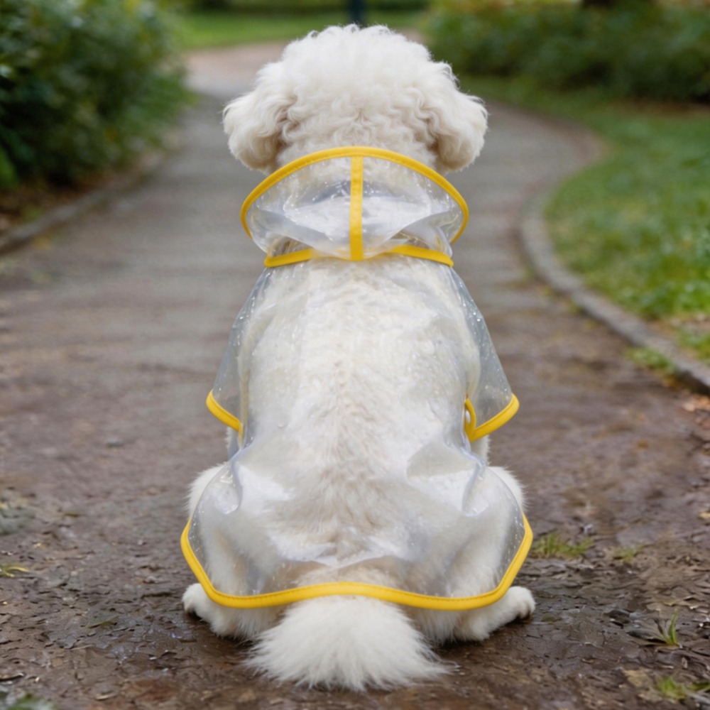 Dog Raincoat Transparent Whole - огляд і ціна Dog Raincoat