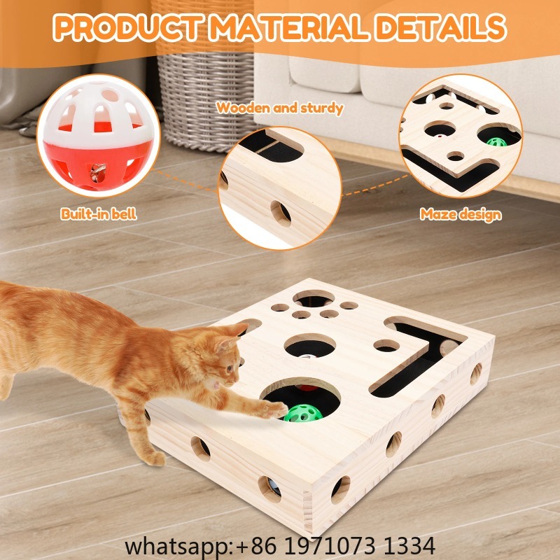 Cat Nail File Box Toy with Bel - огляд і ціна Interactive Cat Toy