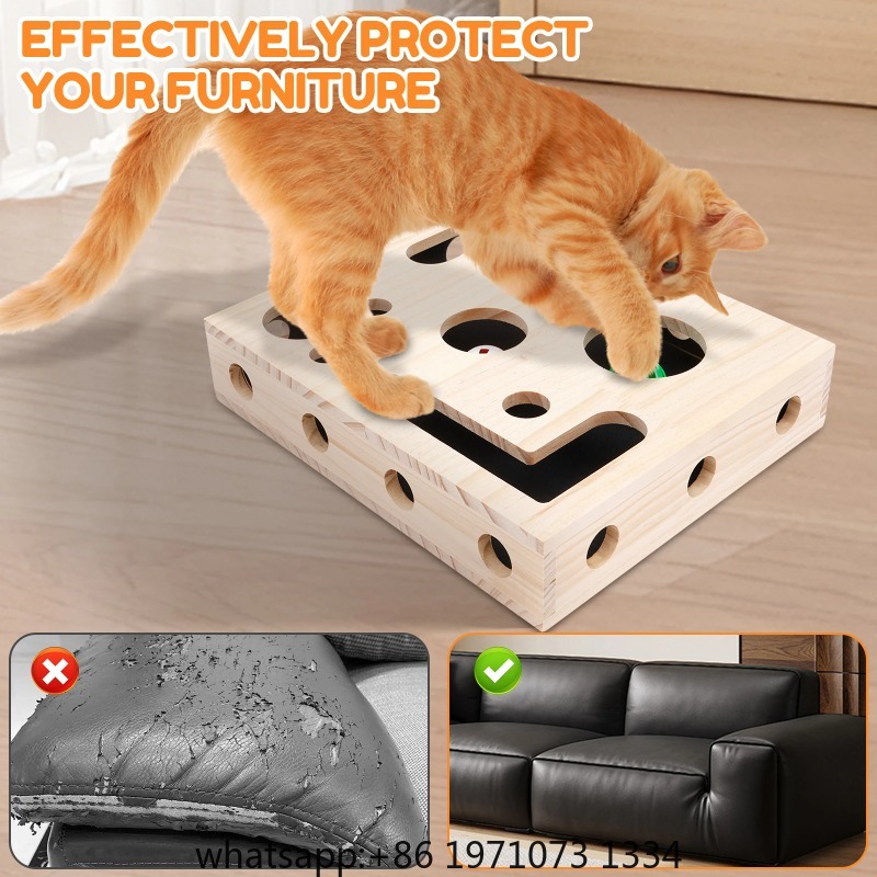 Cat Nail File Box Toy with Bel - огляд і ціна Interactive Cat Toy