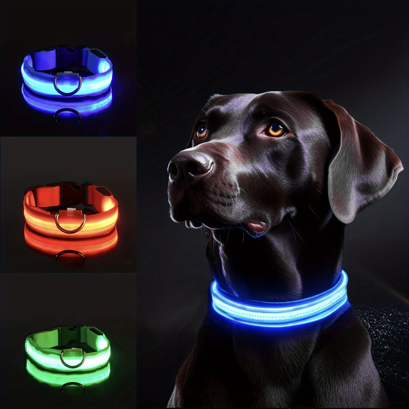 Reflective LED Dog Collar for  - огляд і ціна Pet Supplies In Bulk
