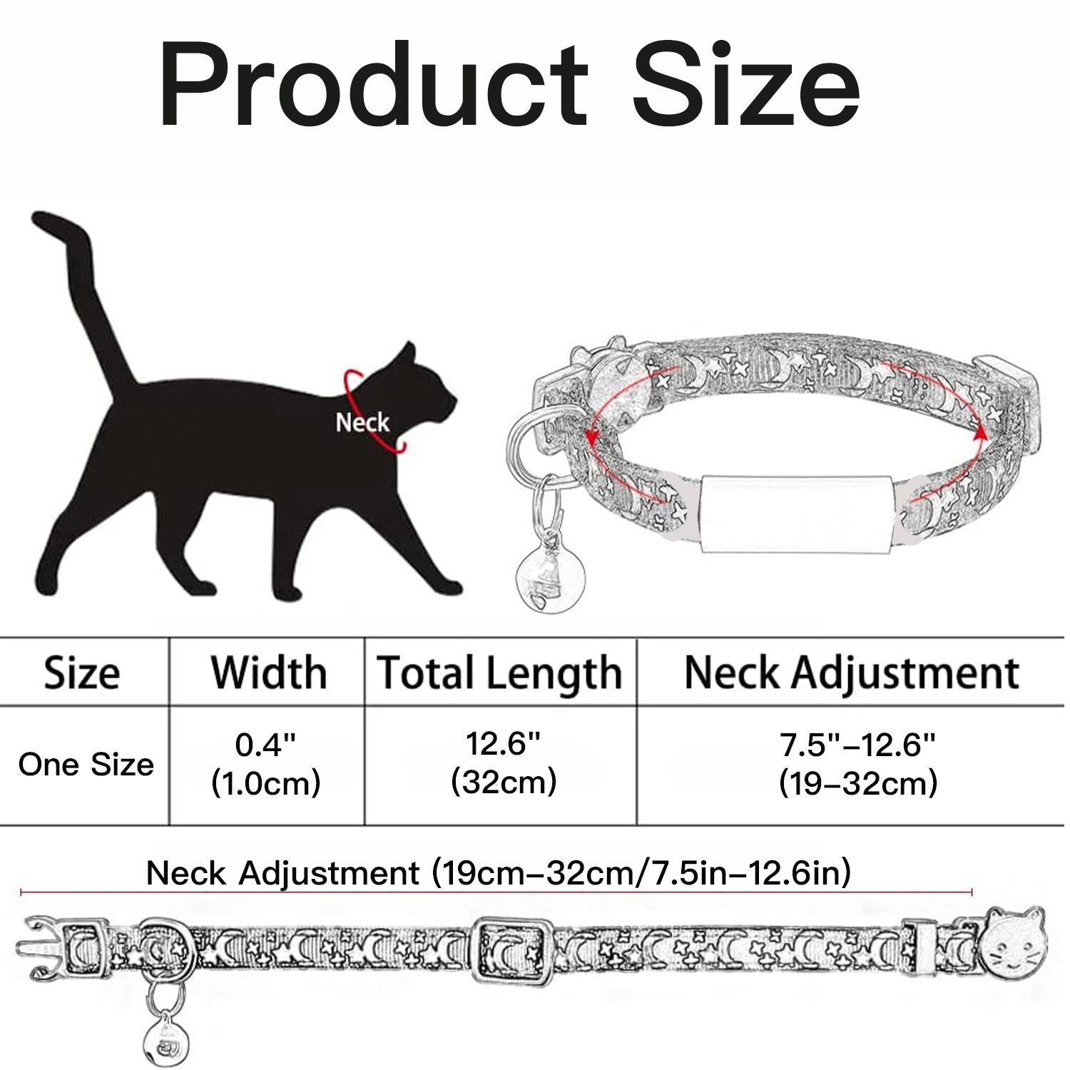 Customized Cute Glow Cat Colla - огляд і ціна Pet Supplies In Bulk
